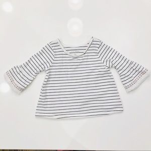 Bell sleeve t-shirt